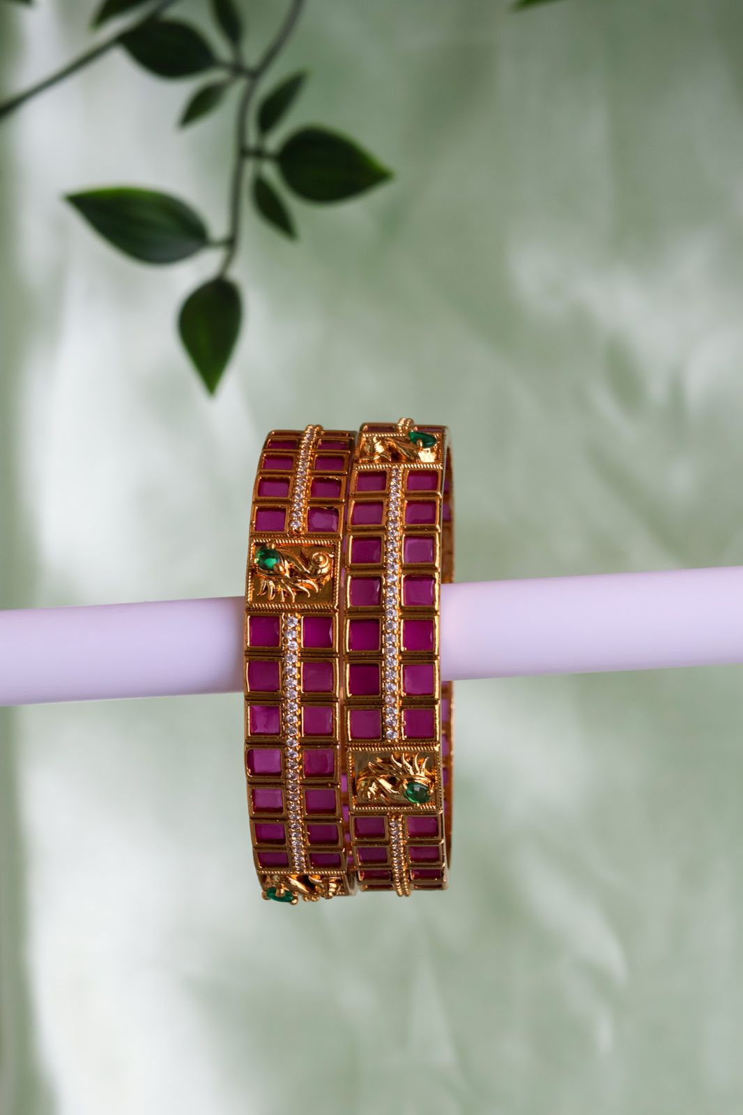 Royal Peacock AD Kada(Price of a Pair)