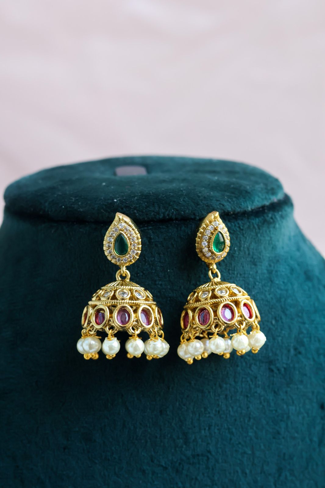Emerald Empress Palakka Mala Set