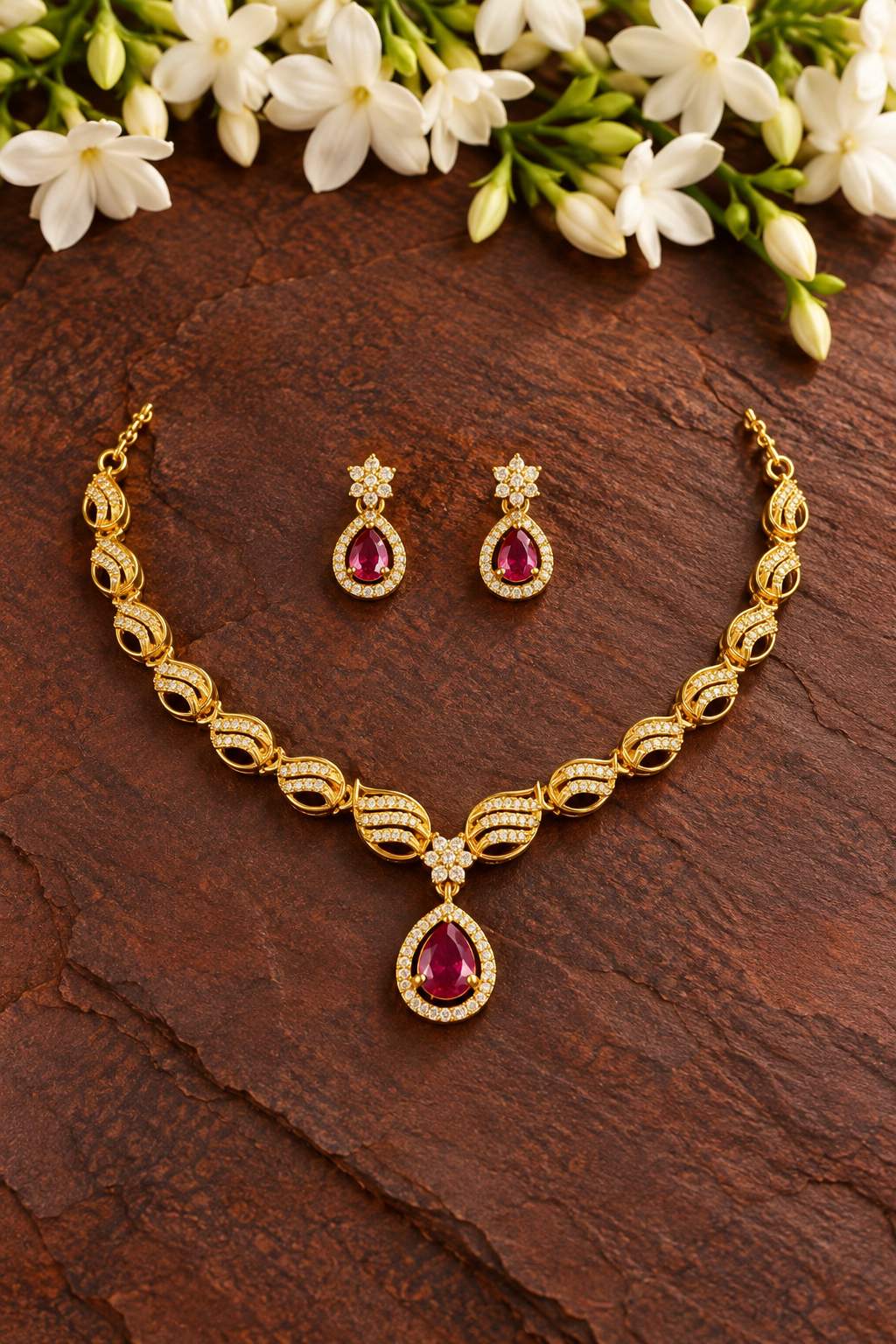 Emerald Ruby Aqua Gemstone Set - photo 6