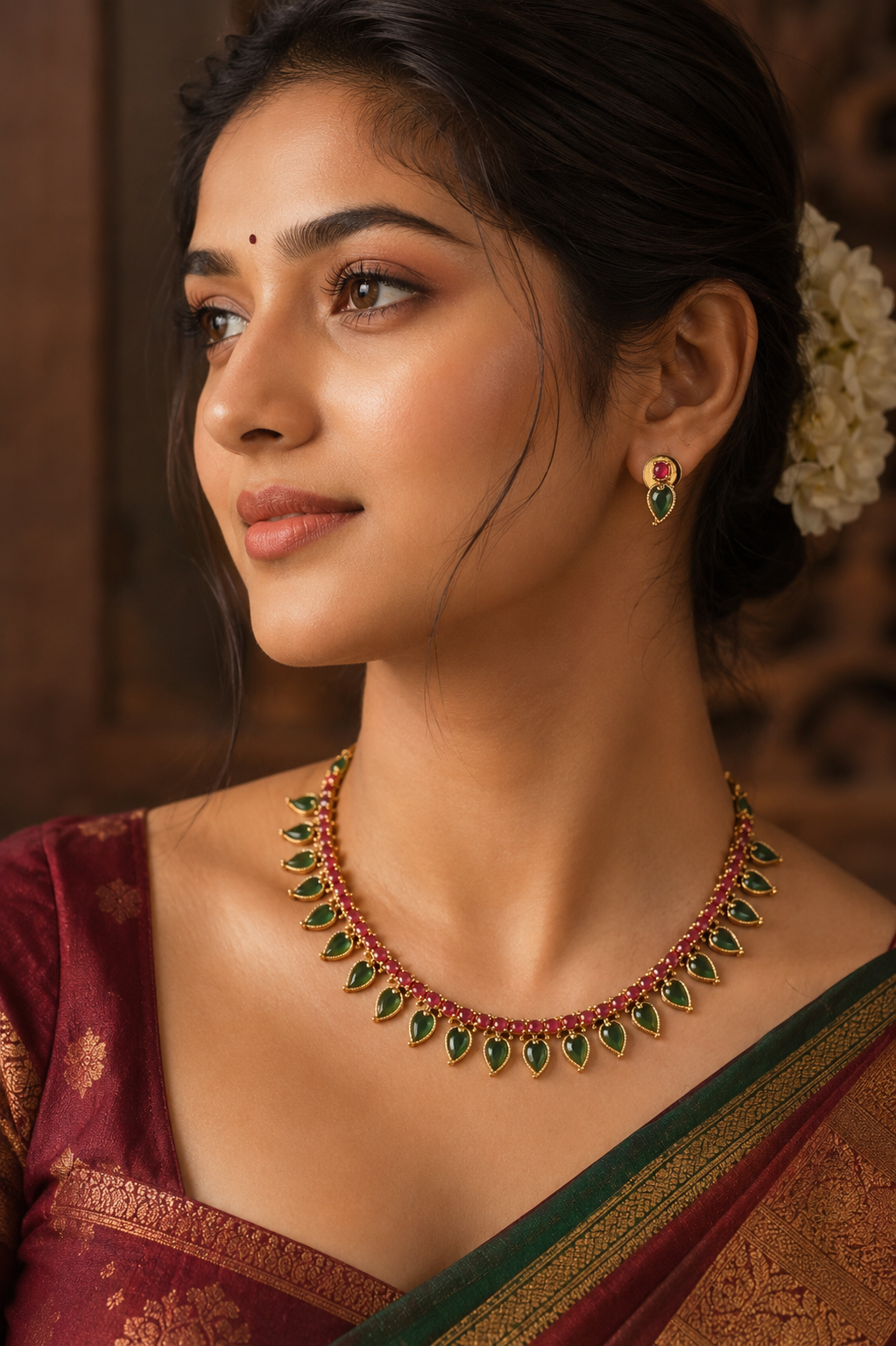 Manikya Manga Necklace Set