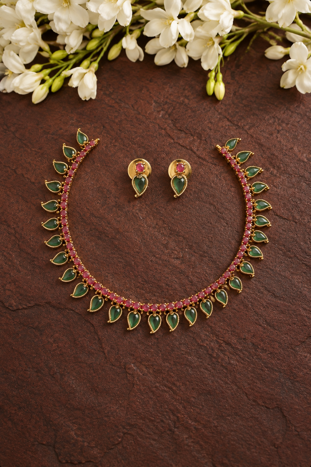 Manikya Manga Necklace Set