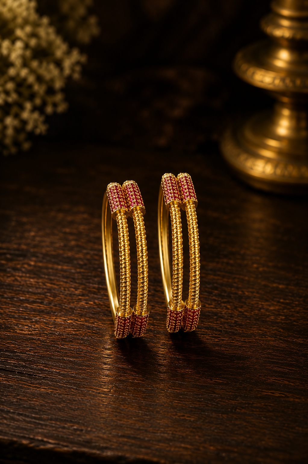 Regal stone Link bangle