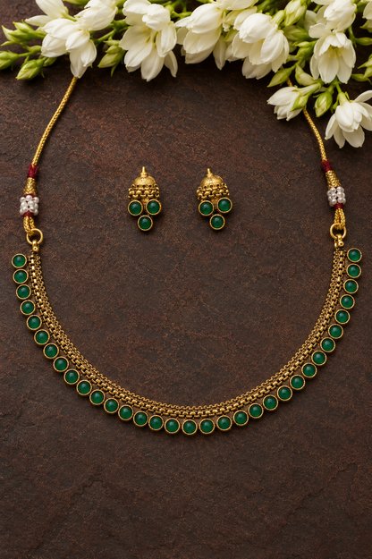 Manjari Necklace Set