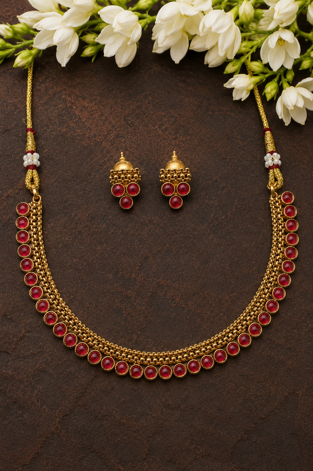 Manjari Necklace Set