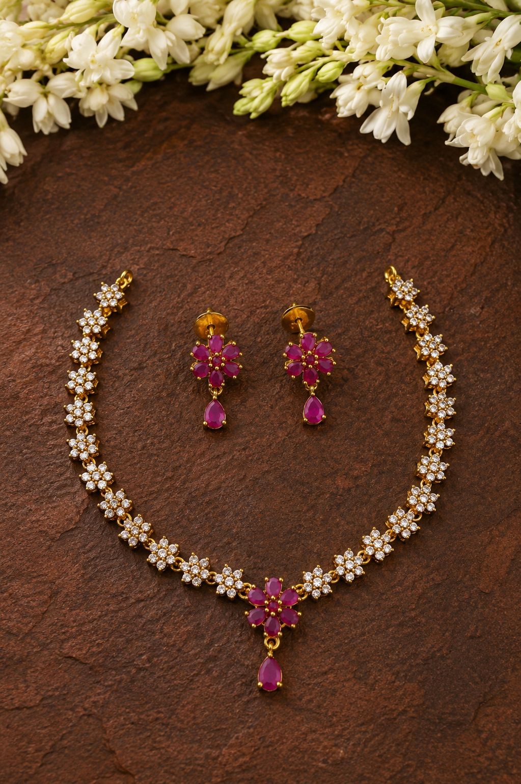 Poovili Floral AD Set