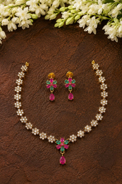 Poovili Floral AD Set