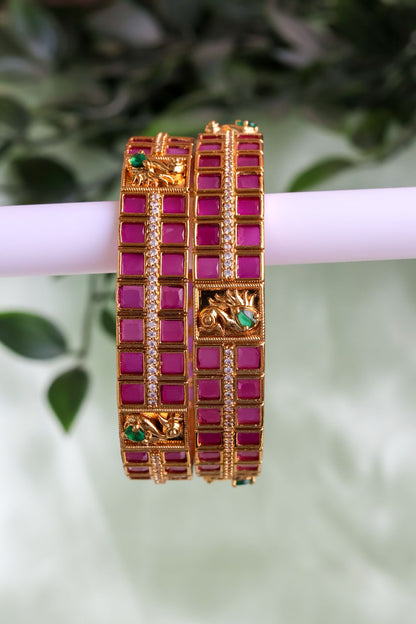 Royal Peacock AD Kada(Price of a Pair)
