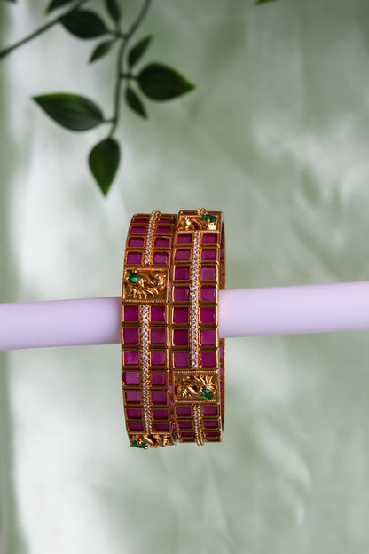 Royal Peacock AD Kada(Price of a Pair)