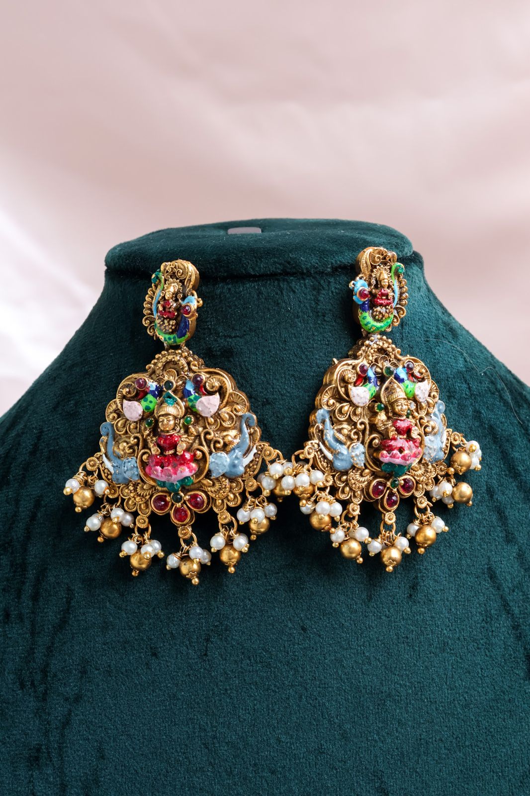 Sri Devi Nakshi Haram Bridal Set