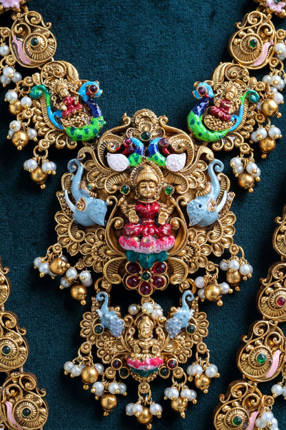 Sri Devi Nakshi Haram Bridal Set