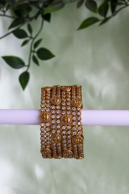 Lakshmi medallion bangle  (2 bangles)