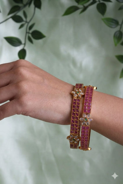 Floral Kemp Bangles