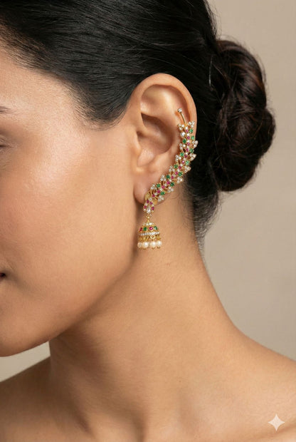 AD Haar Cuff Jhumka