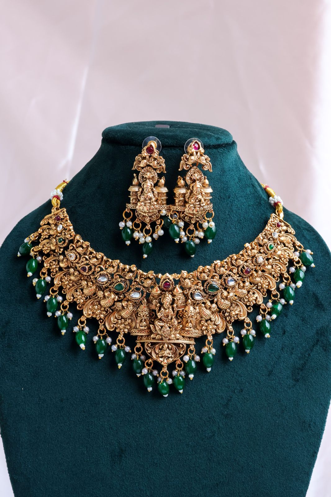 Bridal Sri Lakshmi Nakshi Temple Choker