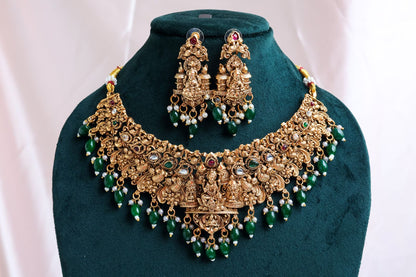 Bridal Sri Lakshmi Nakshi Temple Choker