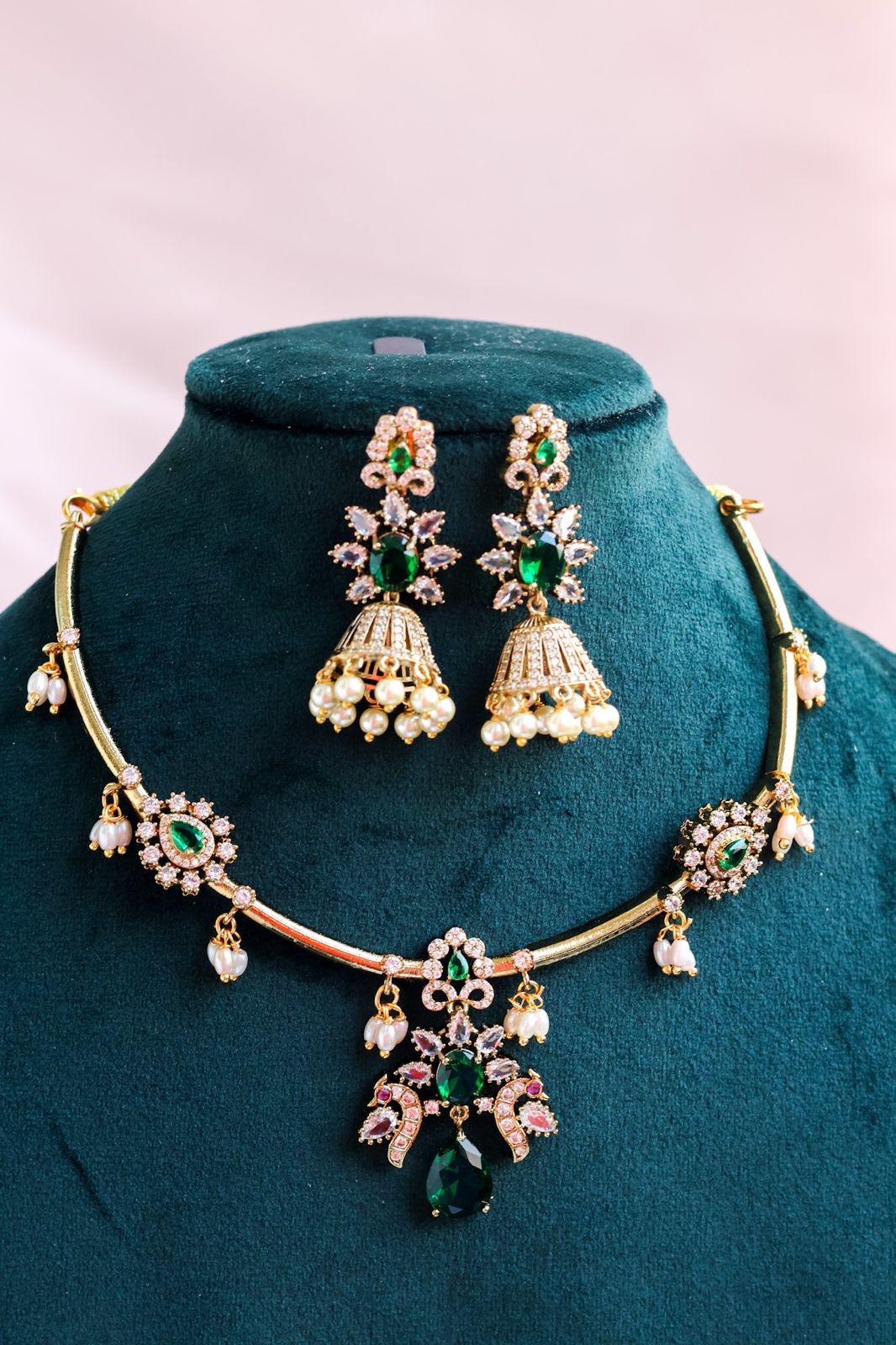Sapphire/Emerald Imperial Choker