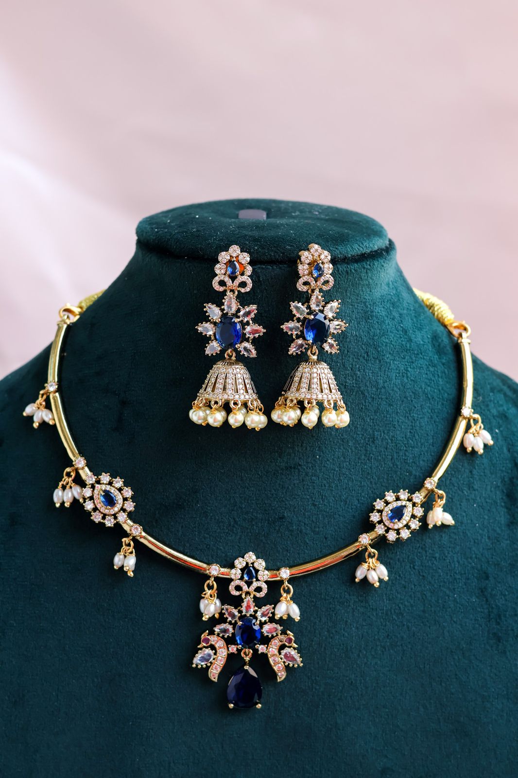 Sapphire/Emerald Imperial Choker