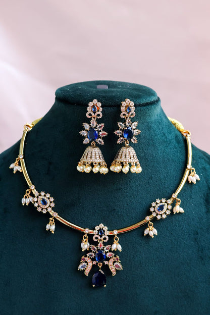 Sapphire/Emerald Imperial Choker