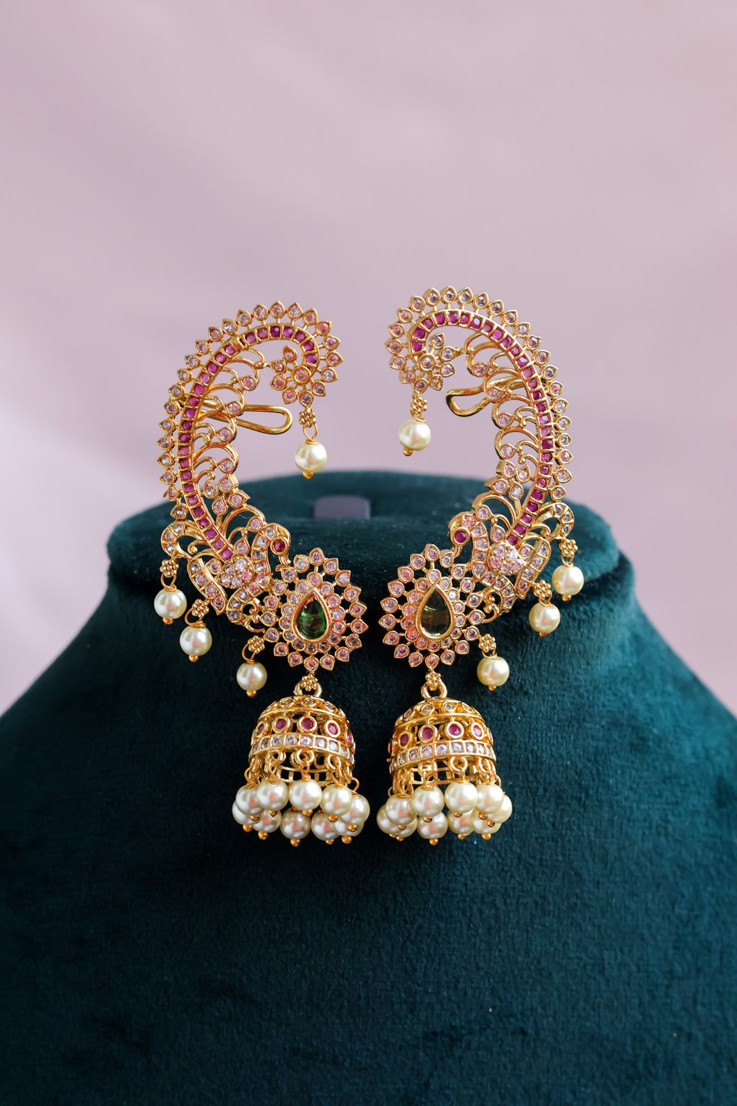 Kemp Stone Earcuff Earrings