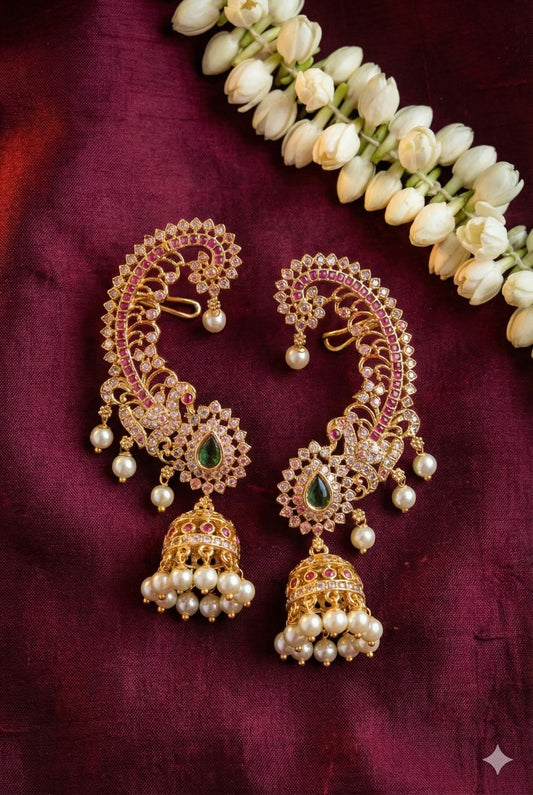 Kemp Stone Earcuff Earrings