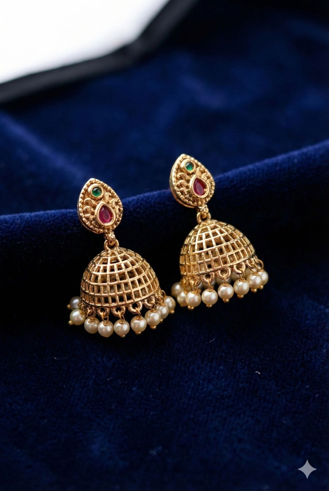 Mini Pearl Drop Jhumka