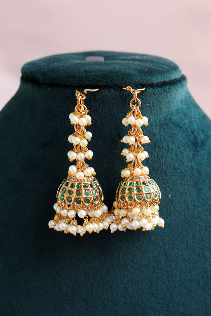 Jharna Pearl Kemp Jhumka