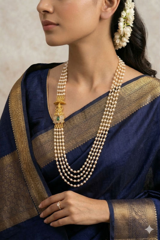 Heritage Lakshmi Motif Muggappu Chain