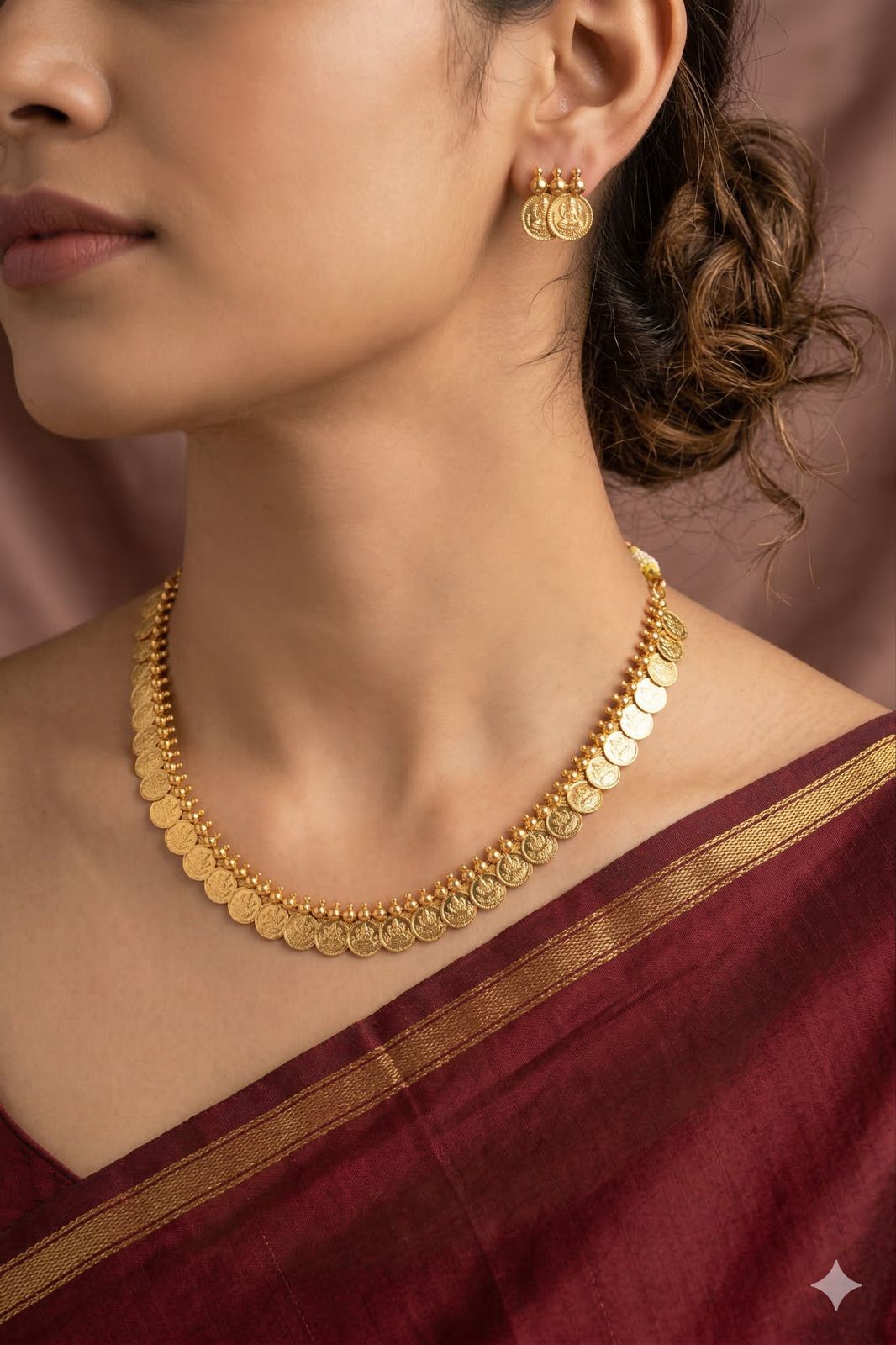Coin Necklace (with attachable Manga pendant )
