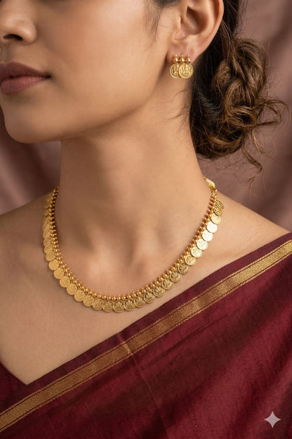 Coin Necklace (with attachable Manga pendant )