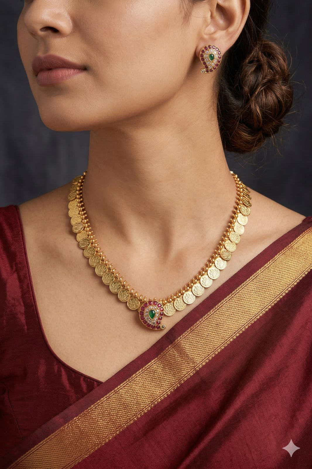 Coin Necklace (with attachable Manga pendant )