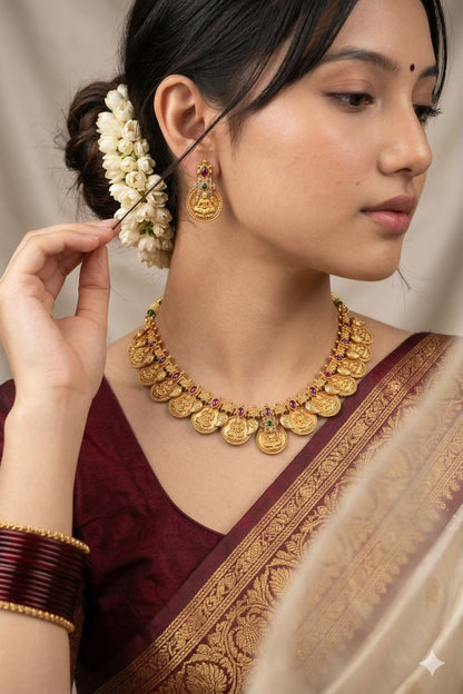 Premium Classic South Indian Lakshmi Kasumala