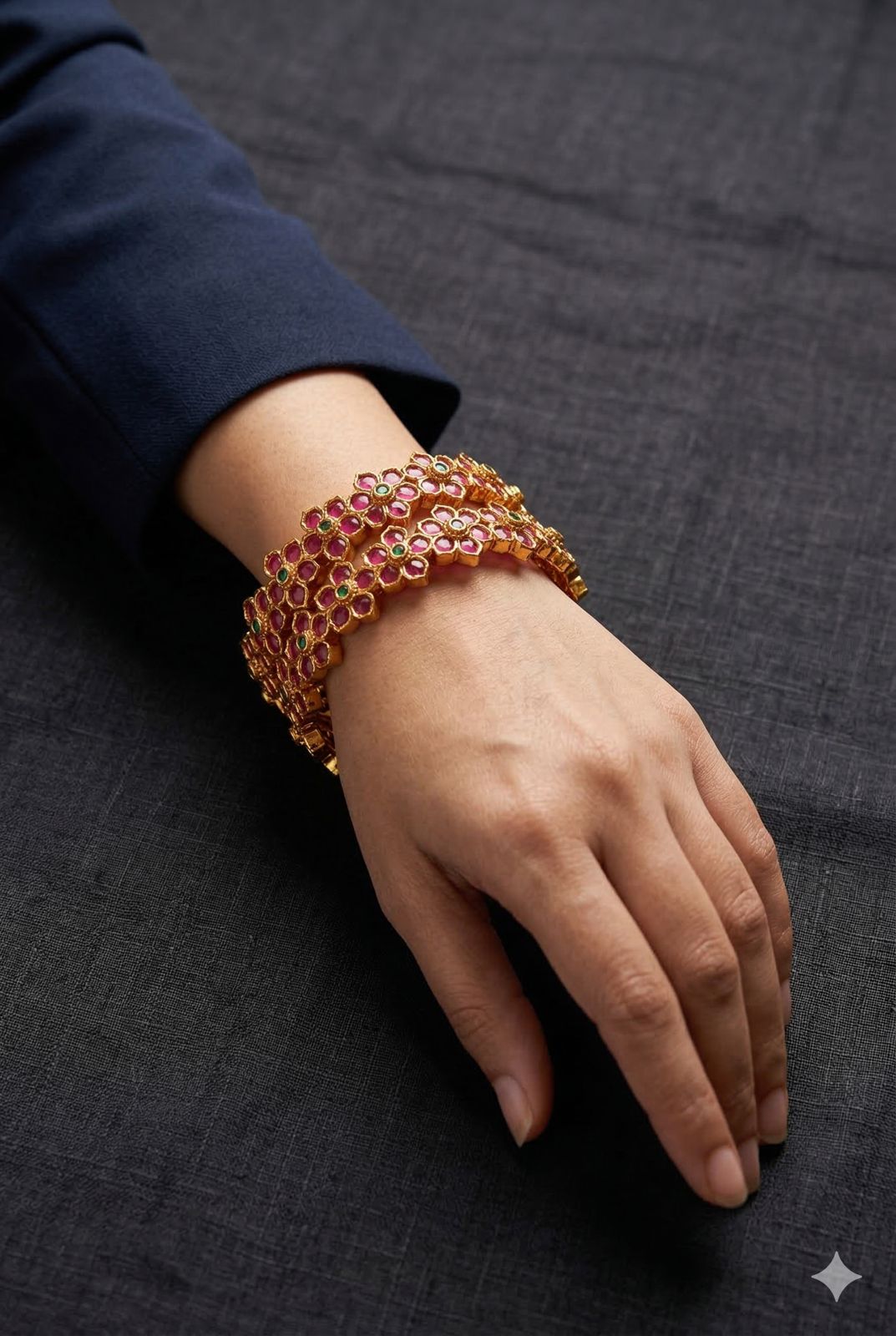 Floral Kemp Bangles