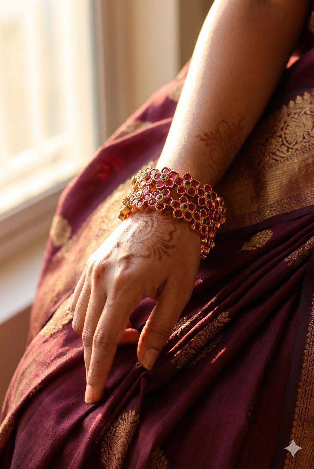 Floral Kemp Bangles