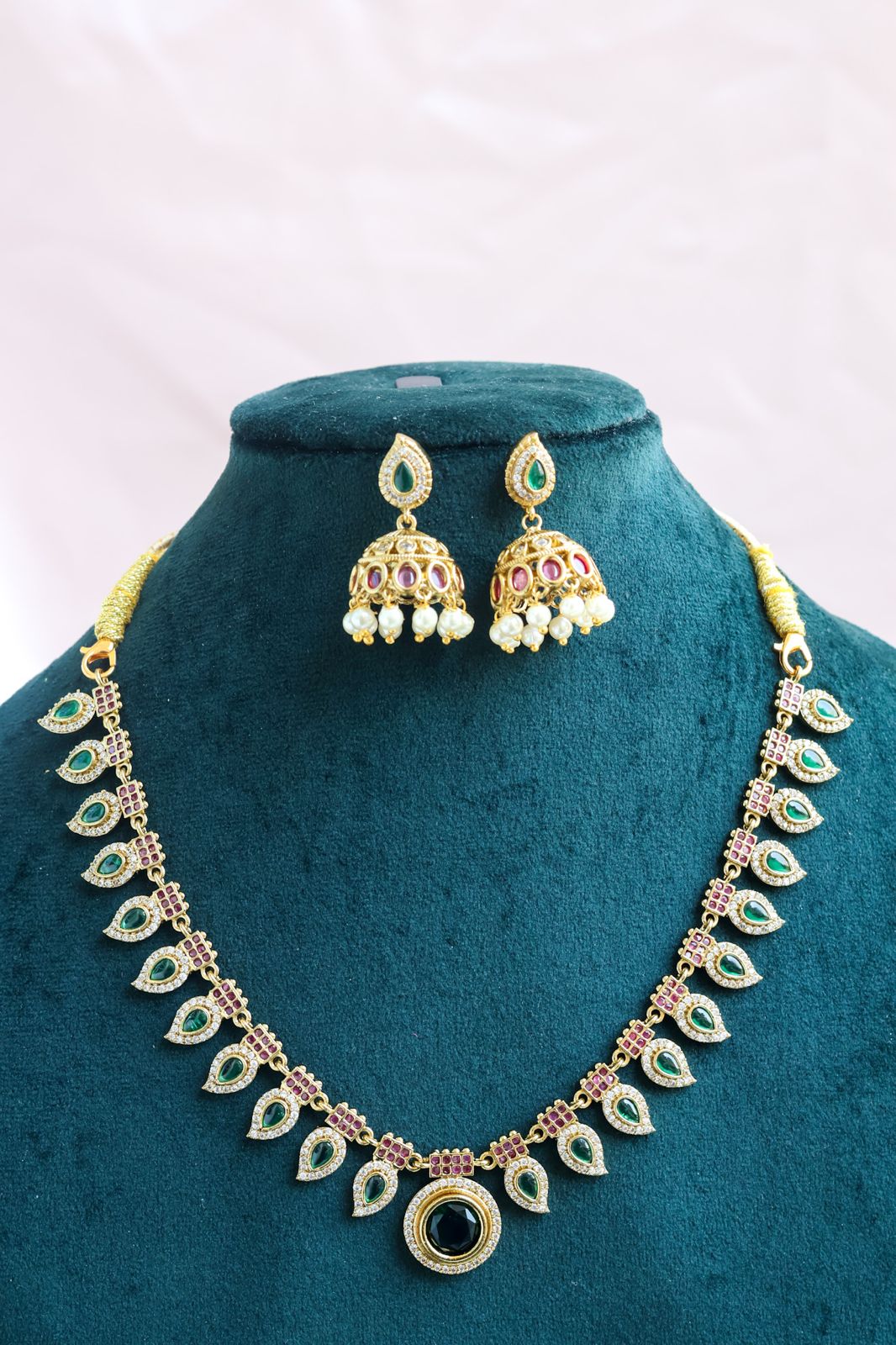 Emerald Empress Palakka Mala Set
