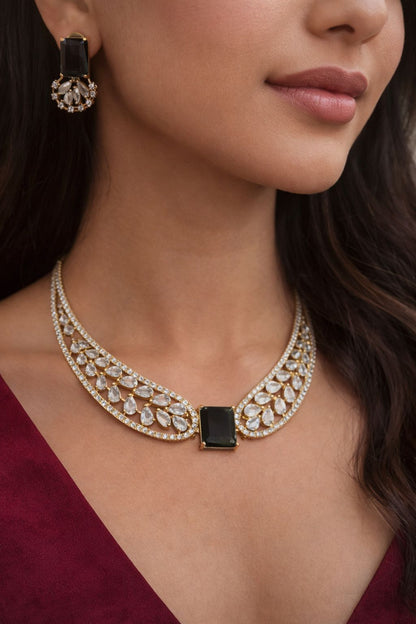 Diamond Kundan Necklace