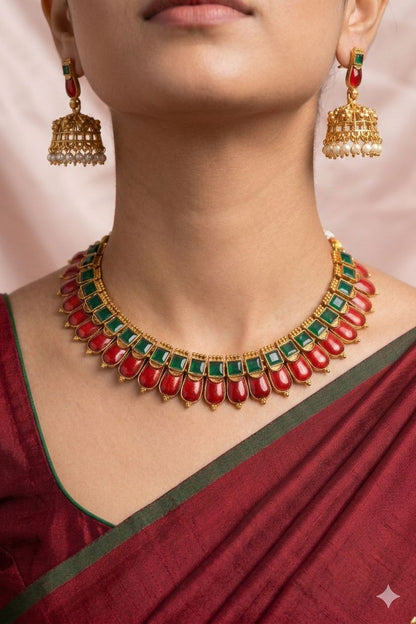 Kovai Palakka Necklace