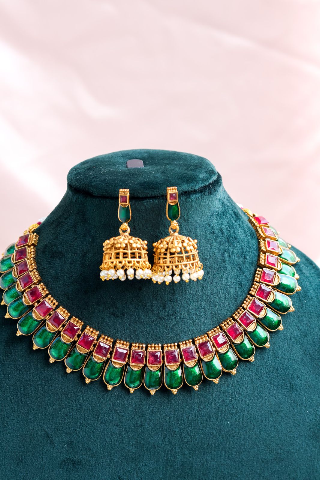 Kovai Palakka Necklace