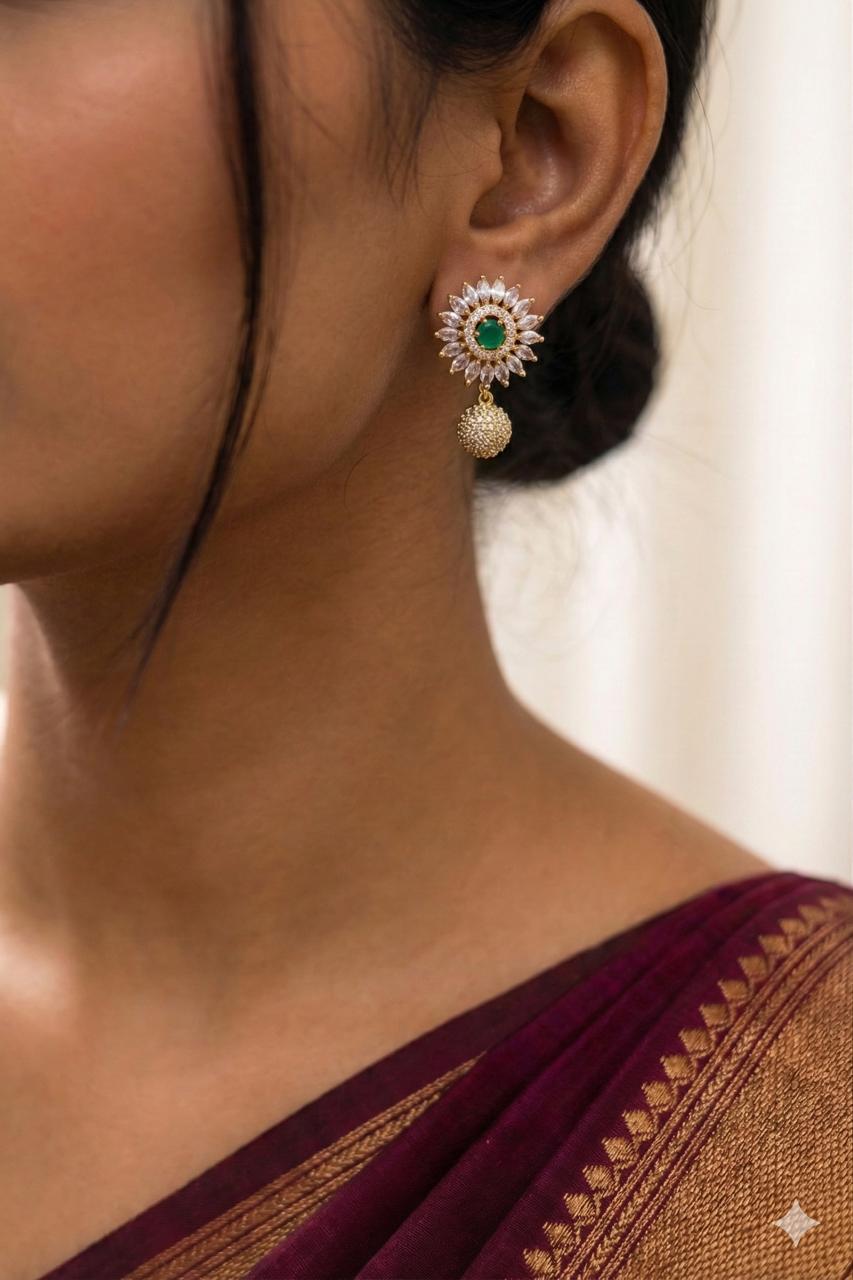 Interchange 4 in 1 earring