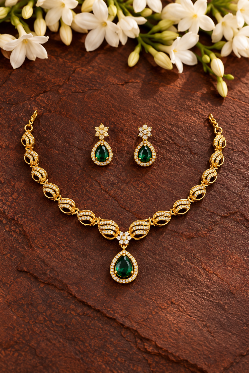 Emerald Ruby Aqua Gemstone Set - photo 4