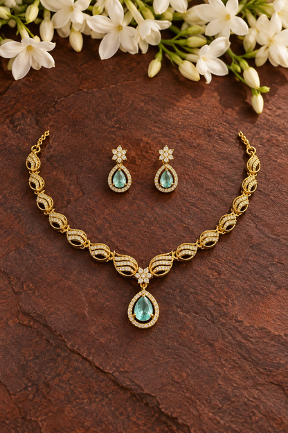 Emerald Ruby Aqua Gemstone Set - photo 5